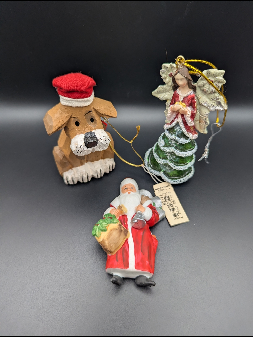Mervyn's Vintage X-Mas Ornaments* (Collection Of 3)